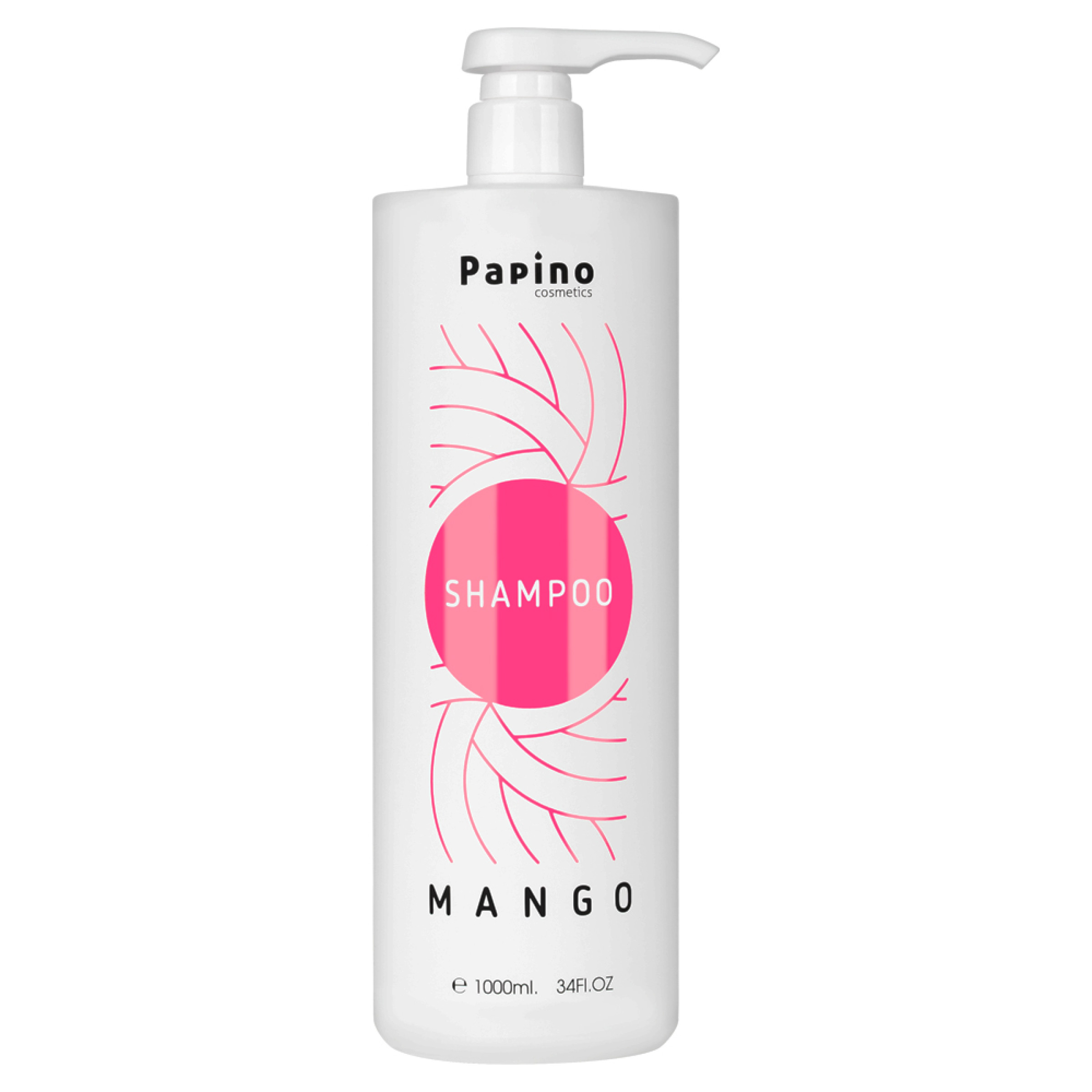 Шампоан с масло от Манго и Ко-ензими Papino Cosmetics Mango Shampoo 1000ml