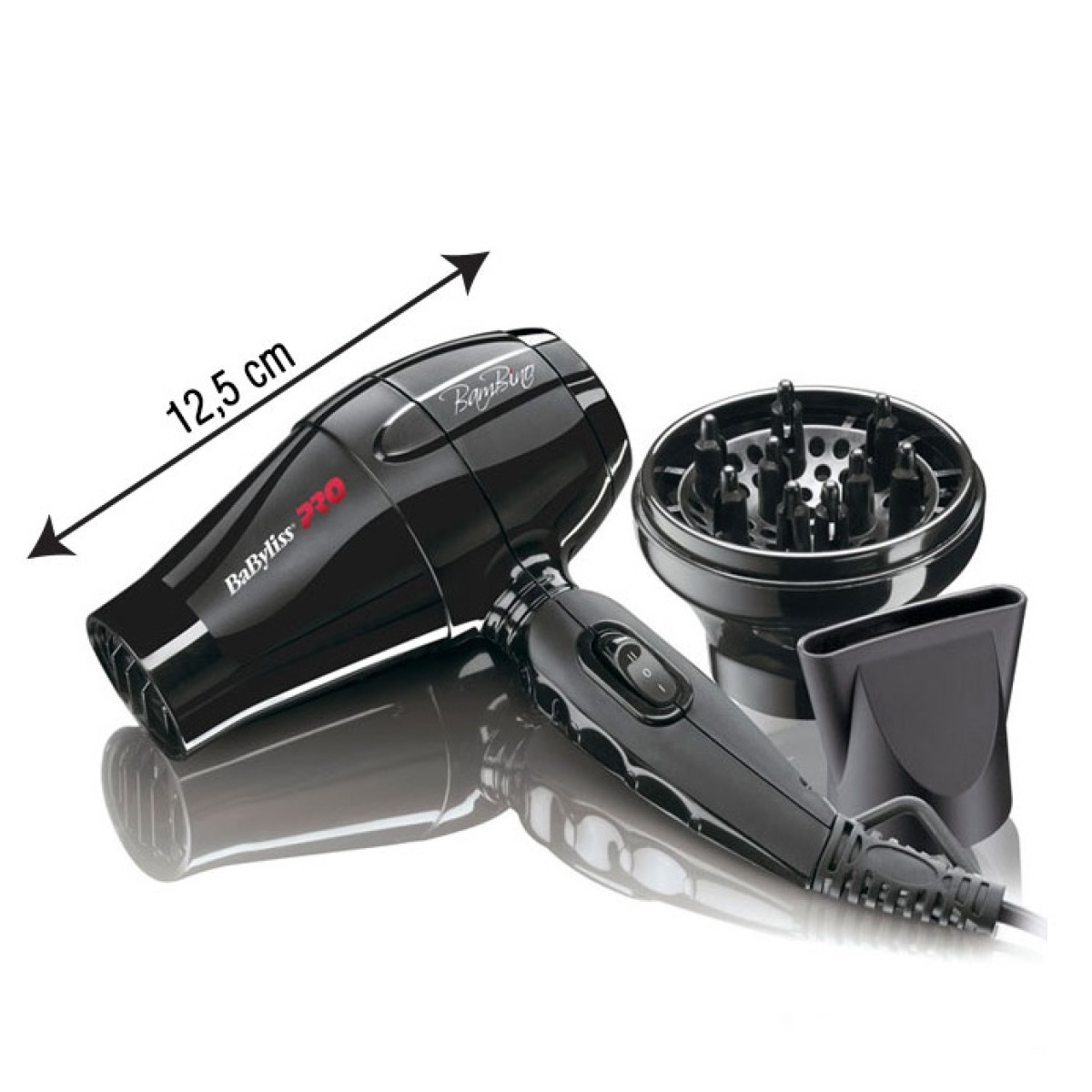 Мощен мини сешоар Babyliss PRO Bambino Travel Hair Dryer BAB5510E