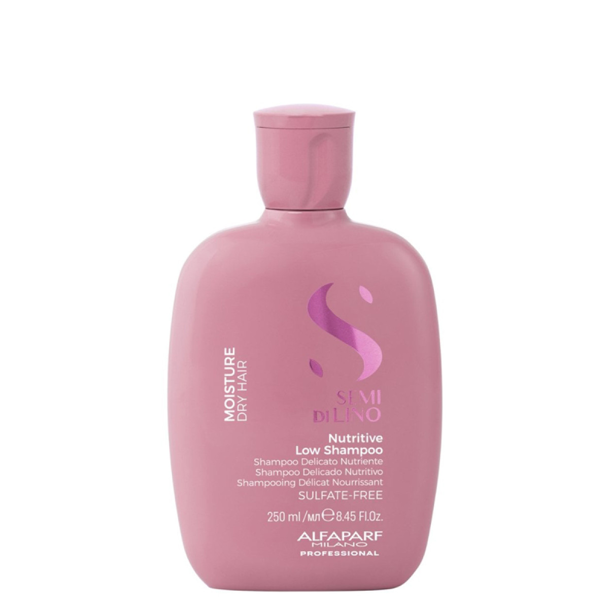 Подхранващ шампоан за суха коса ALFAPARF SEMI DI LINO MOISTURE NUTRITIVE LOW SHAMРOO 250ml