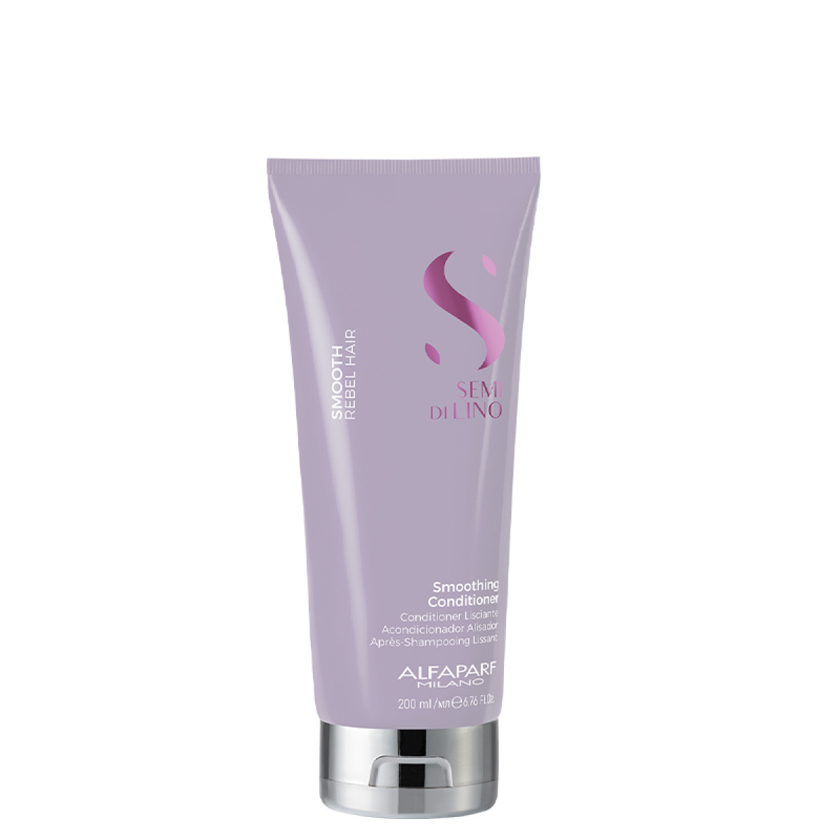 Заглаждащ балсам за цъфтяща и непокорна коса Alfaparf Semi di Lino Smooth Conditioner 200ml
