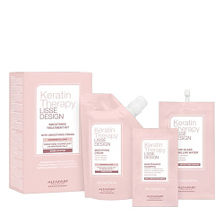 Комплект за кератиново изправяне на косата ALFAPARF LISSE DESIGN KERATIN THERAPY  SMOOTHING TREATMENT KIT