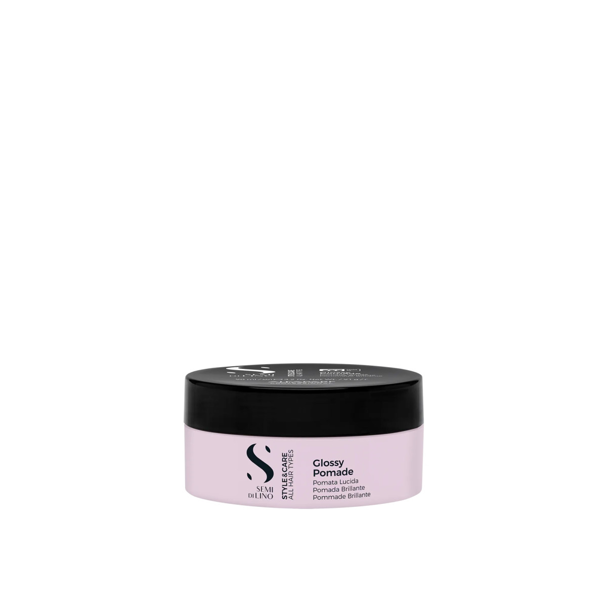 Помада за блясък със силна фиксация ALFAPARF Semi di Lino Glossy Pomade 90ml