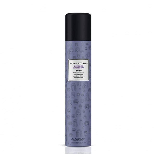 Лак с екстремно силна фиксация ALFAPARF Style Stories Extreme Hairspray 500ml