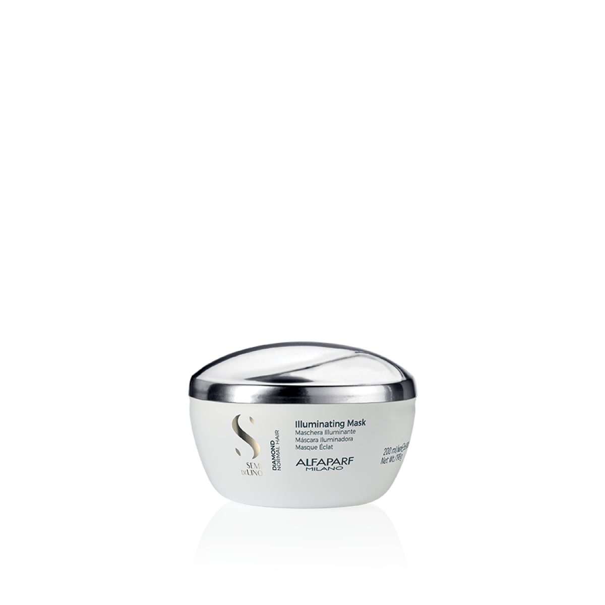Маска за диамантен блясък ALFAPARF SEMI DI LINO DIAMOND ILLUMINATING MASK 200ml