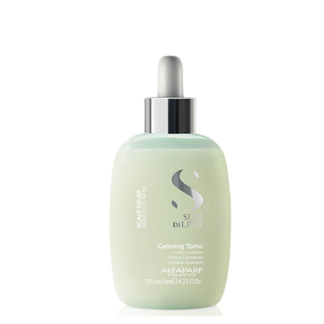 Успокояващ тоник за чувствителен скалп Alfaparf Semi di Lino Scalp Relief Calming Tonik 125 ml