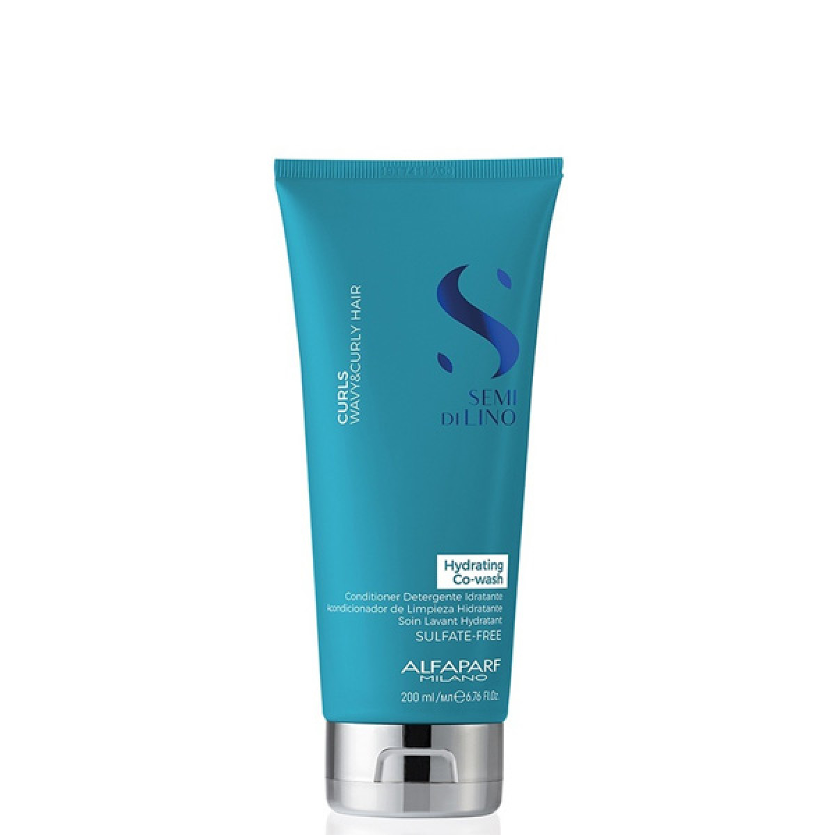 Дълбоко хидратиращ измиващ крем-балсам Alfaparf Semi di Lino Curls Hydrating Go-Wash 200ml