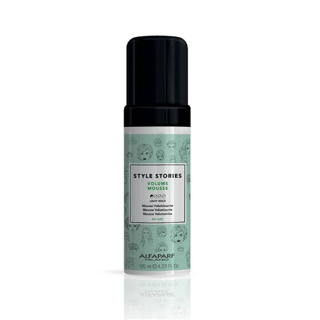 Пяна за обем с лека фиксация ALFAPARF Style Stories Volume Mousse 125ml