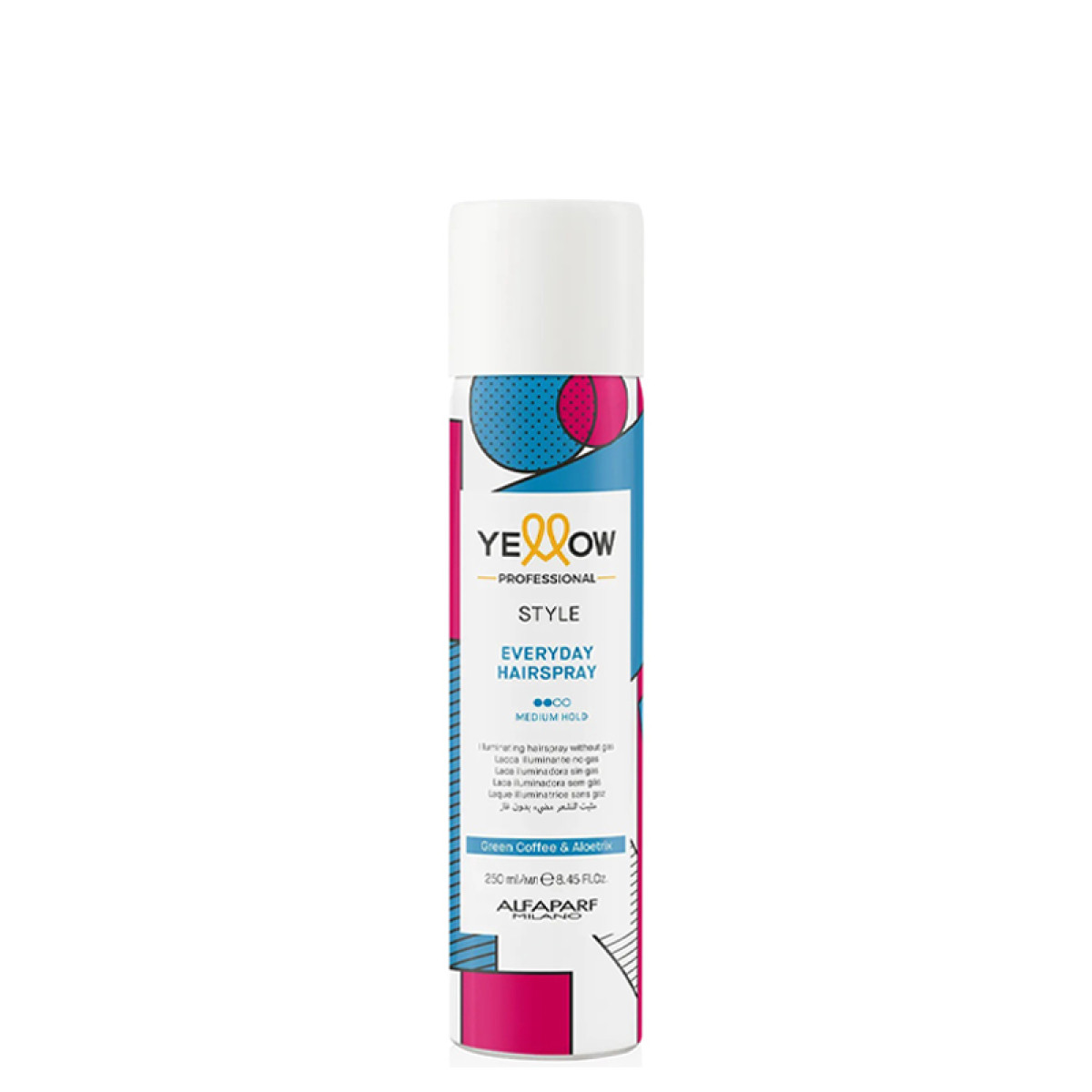 Лак за коса за ежедневна употреба Yellow Style Everyday Hairspray 250ml Лак за коса за ежедневна употреба Yellow Style Everyday Hairspray 250ml