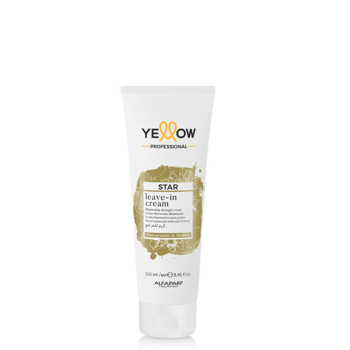 Озаряващ крем за всеки тип коса Alfaparf Yellow Star Leave-In Cream 250ml