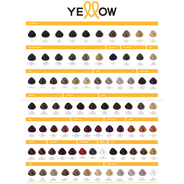 Нискоамонячна боя с арганово масло и алоетрикс комплекс Yellow Color 100ml Нискоамонячна боя с арганово масло и алоетрикс комплекс Yellow Color 100ml