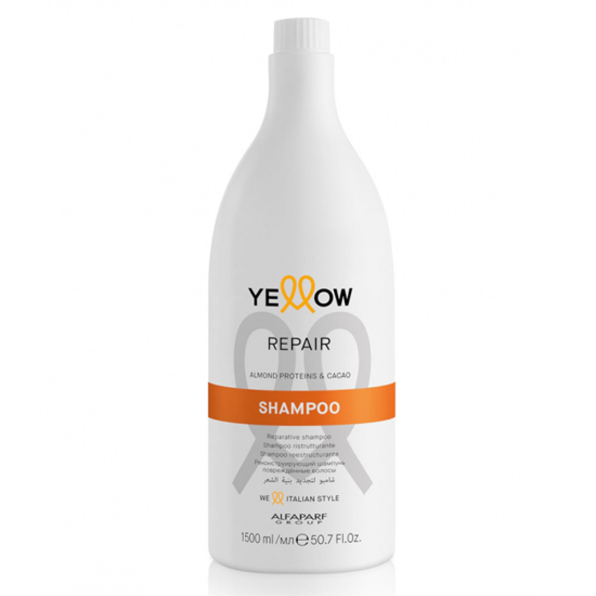 Възстановяващ шампоан за увредена и изтощена коса Yellow Repair Shampoo 1500ml