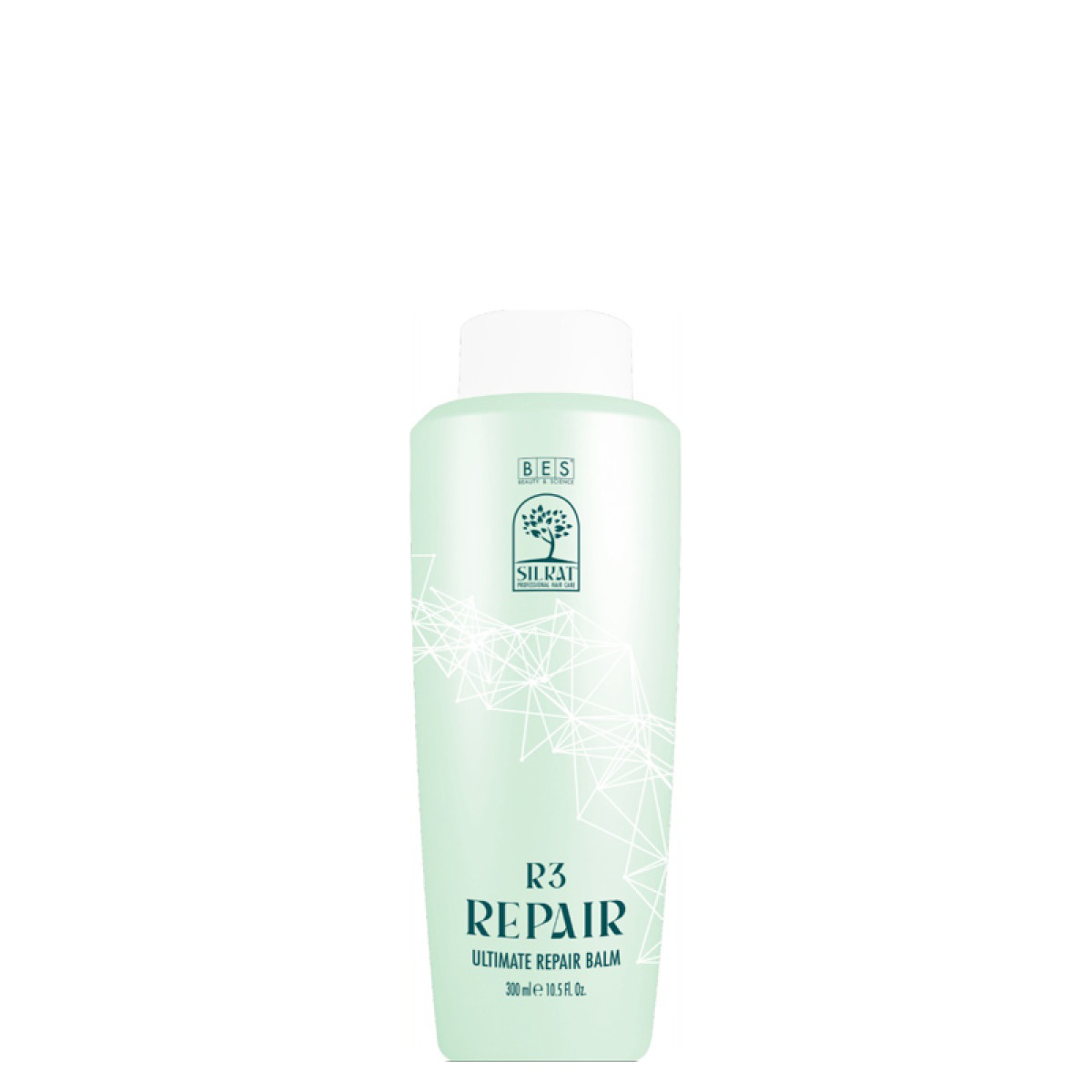 Възстановяващ балсам за увредена и изтощена коса BES Silkat Repair Ultimate Balm R3 300ml