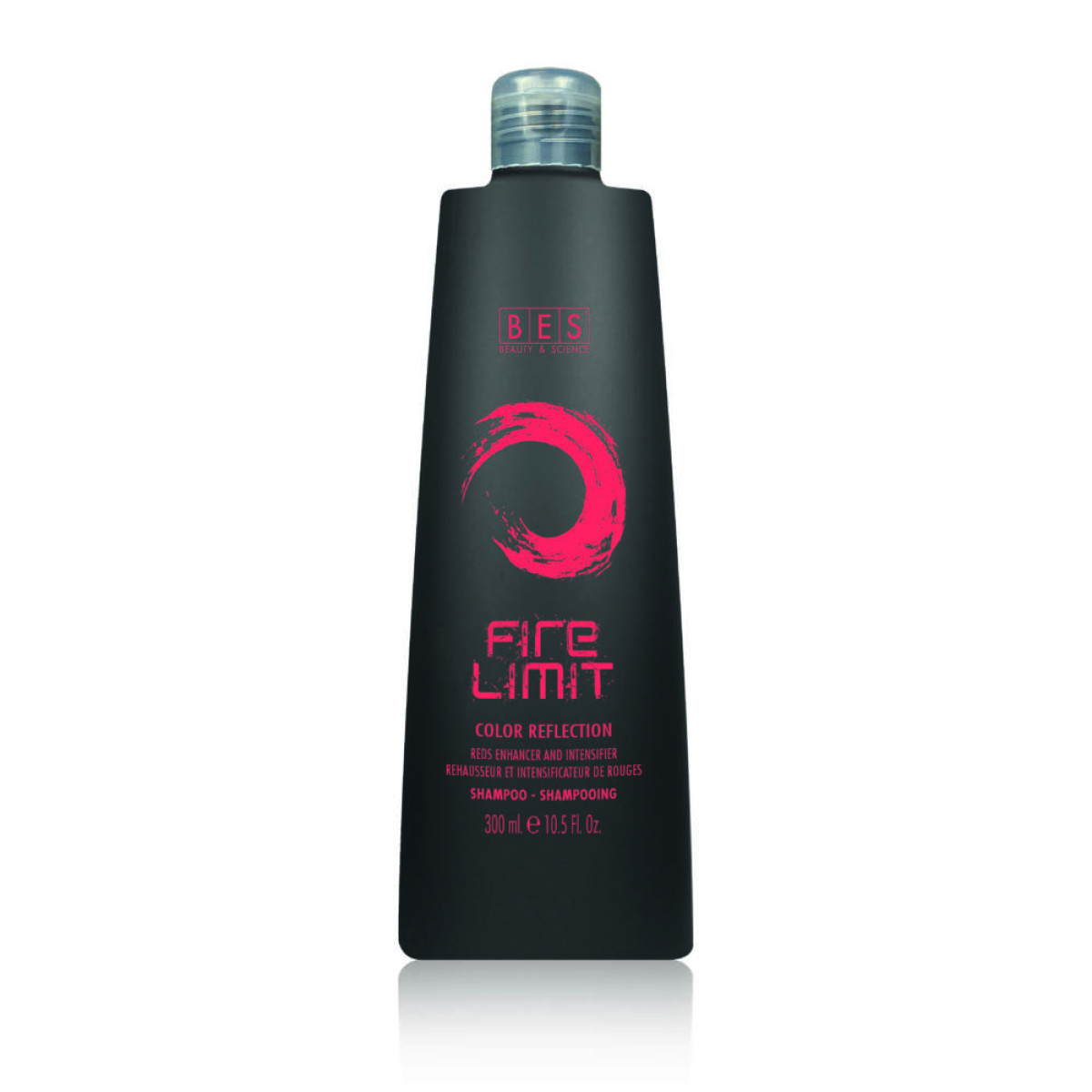 Оцветяващ шампоан в огнено червен цвят BES Color Reflection Fire Limit Shampoo 300ml  