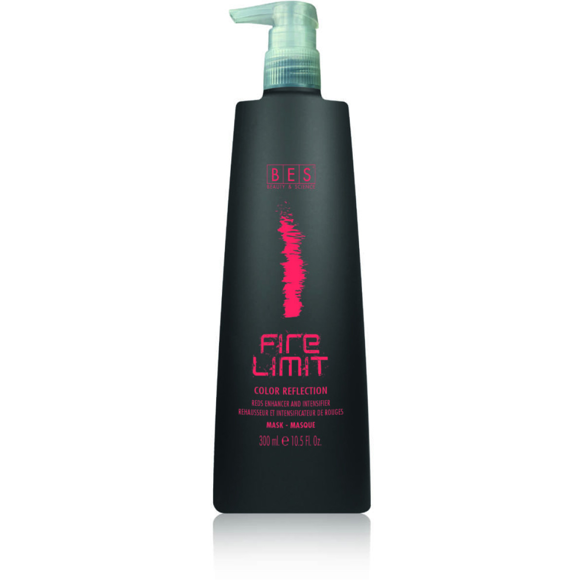 Оцветяваща маска в огнено червен цвят BES Color Reflection Fire Limit Mask 300ml  