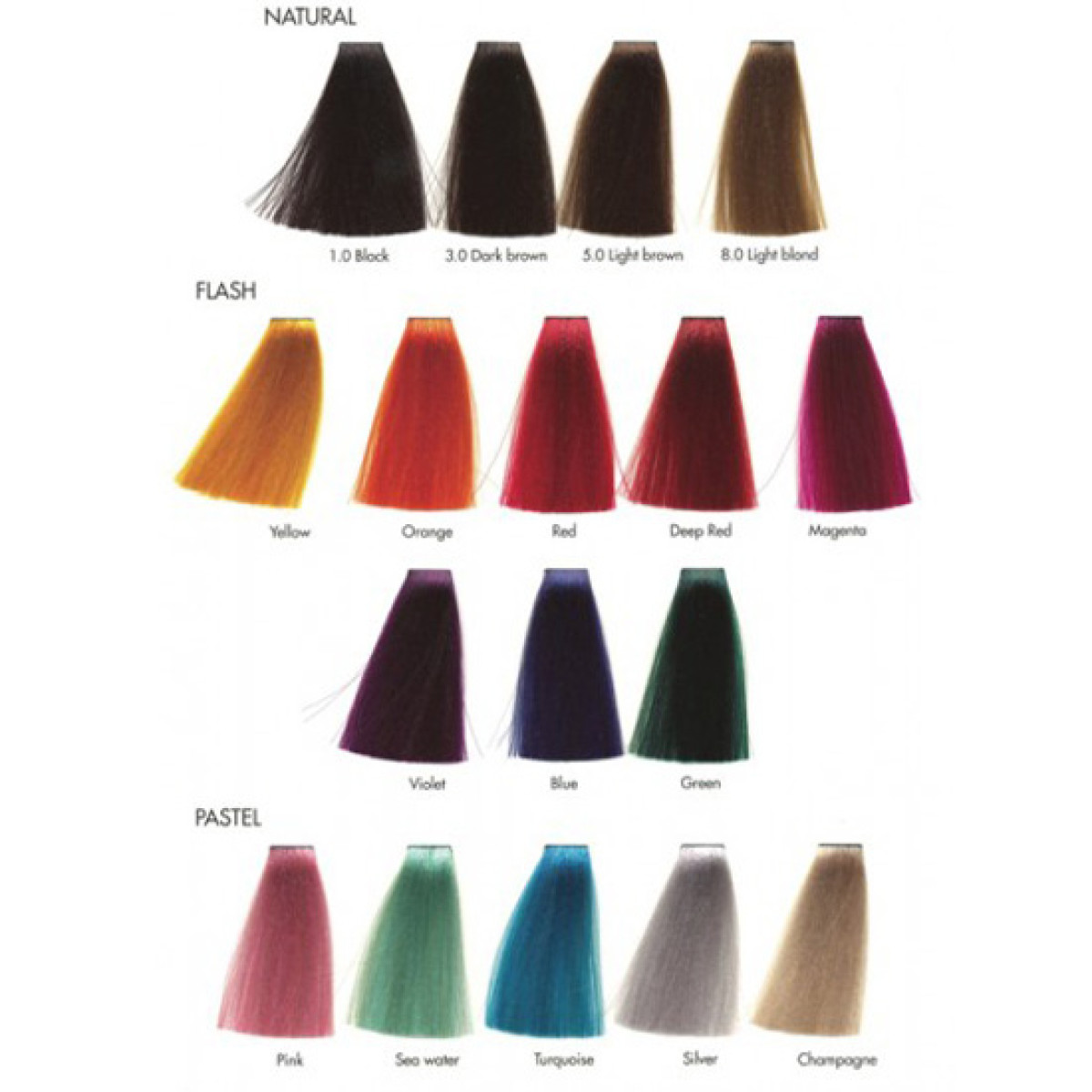 Директен оцветяващ крем BES Movie Colors 170ml