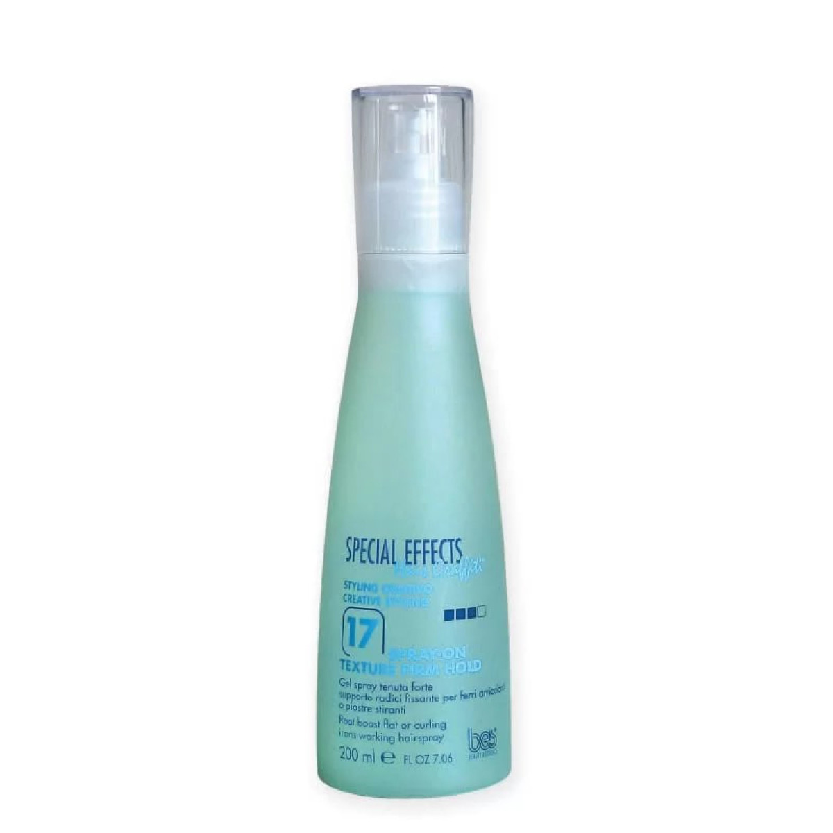 Гел-спрей със силна фиксация 17 BES Special Еffects Spray - On 200ml Гел-спрей със силна фиксация 17 BES Special Еffects Spray - On 200ml