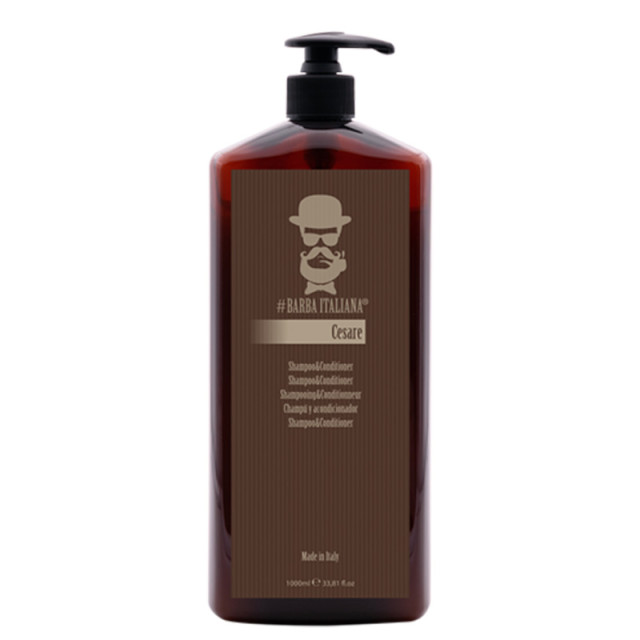 Шампоан и балсам 2в1 за мъже Barba Italiana Cesare Shampoo+Conditioner 1000ml