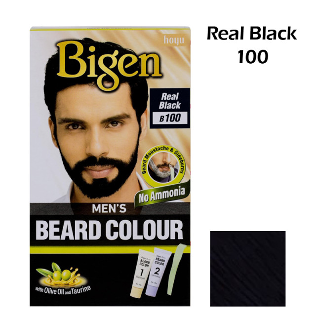 Безамонячна боя за брада Bigen Beard Colour