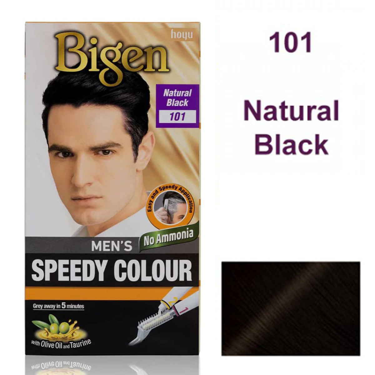 Безамонячна боя за коса за мъже Bigen Speedy Color