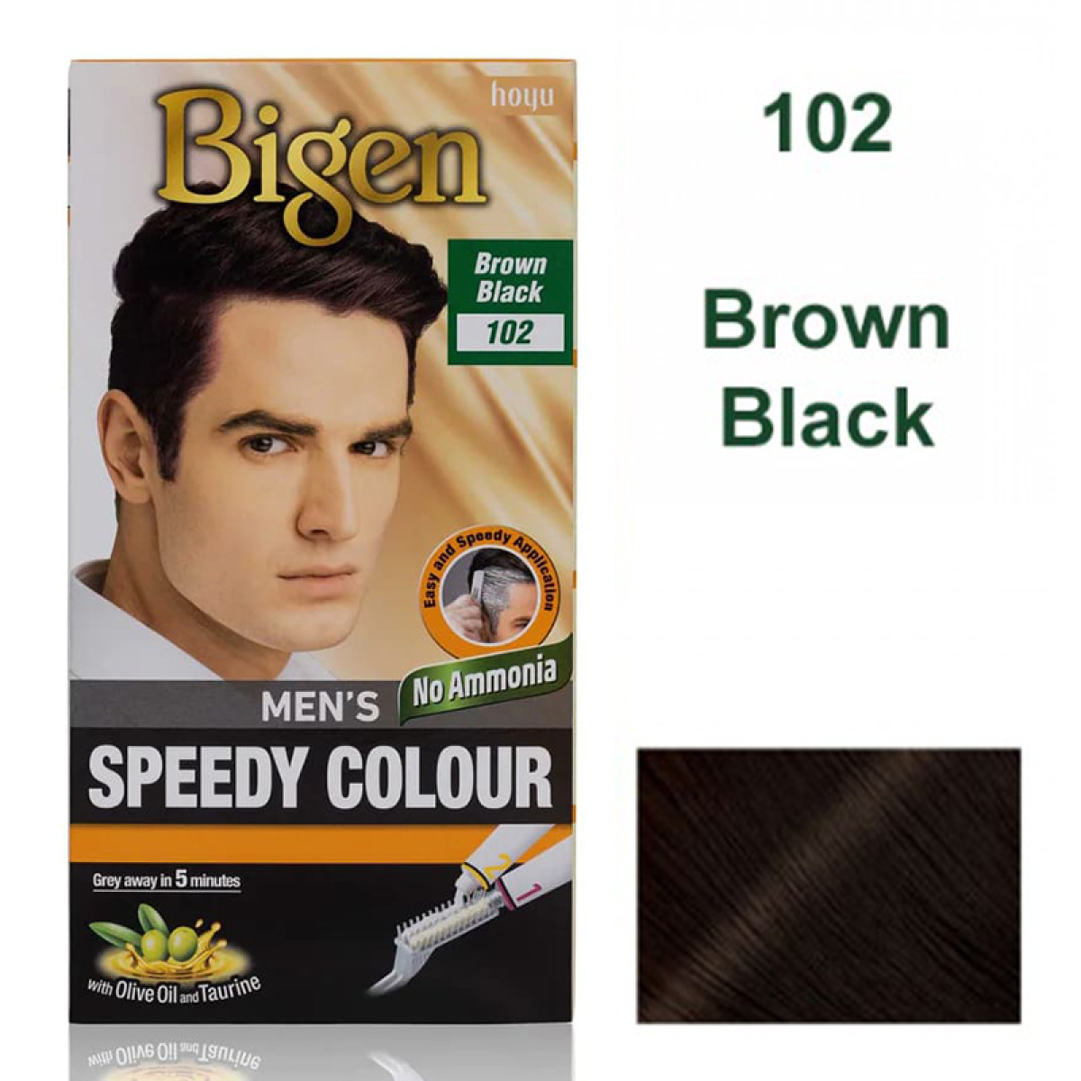 Безамонячна боя за коса за мъже Bigen Speedy Color