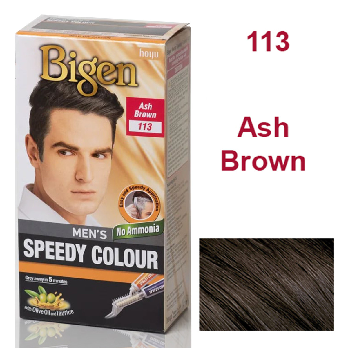 Безамонячна боя за коса за мъже Bigen Speedy Color