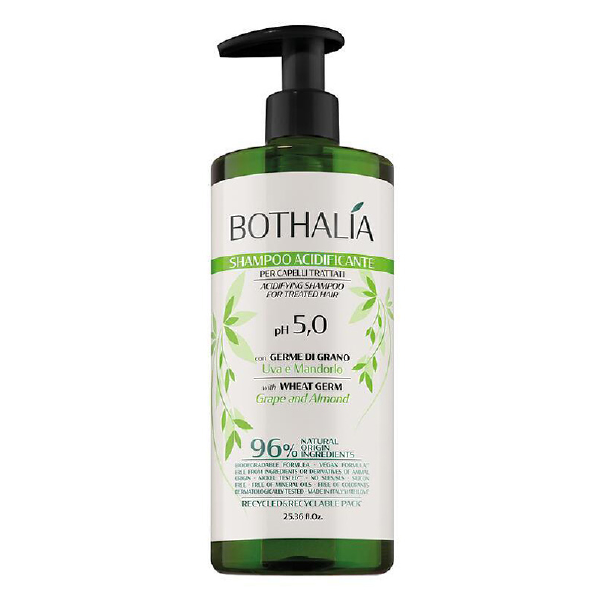 Киселинен шампоан за боядисана коса Brelil Bothalia Acidifying рН 5.0 Shampoo 750ml