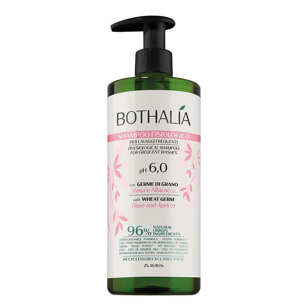 Натурален шампоан за ежедневна употреба Brelil Bothalia Physiological pH 6.0 Shampoo 750ml Натурален шампоан за ежедневна употреба Brelil Bothalia Physiological pH 6.0 Shampoo 750ml