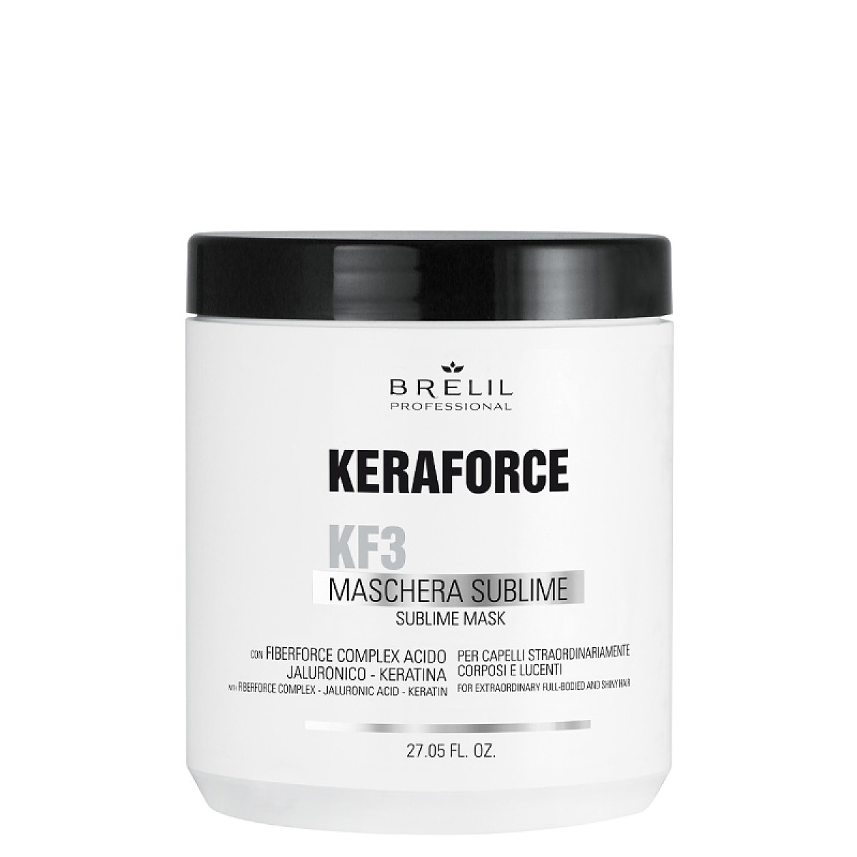 Дълбоко възстановяваща маска за третирана коса Brelil Keraforce Sublime KF3 Mask 800ml