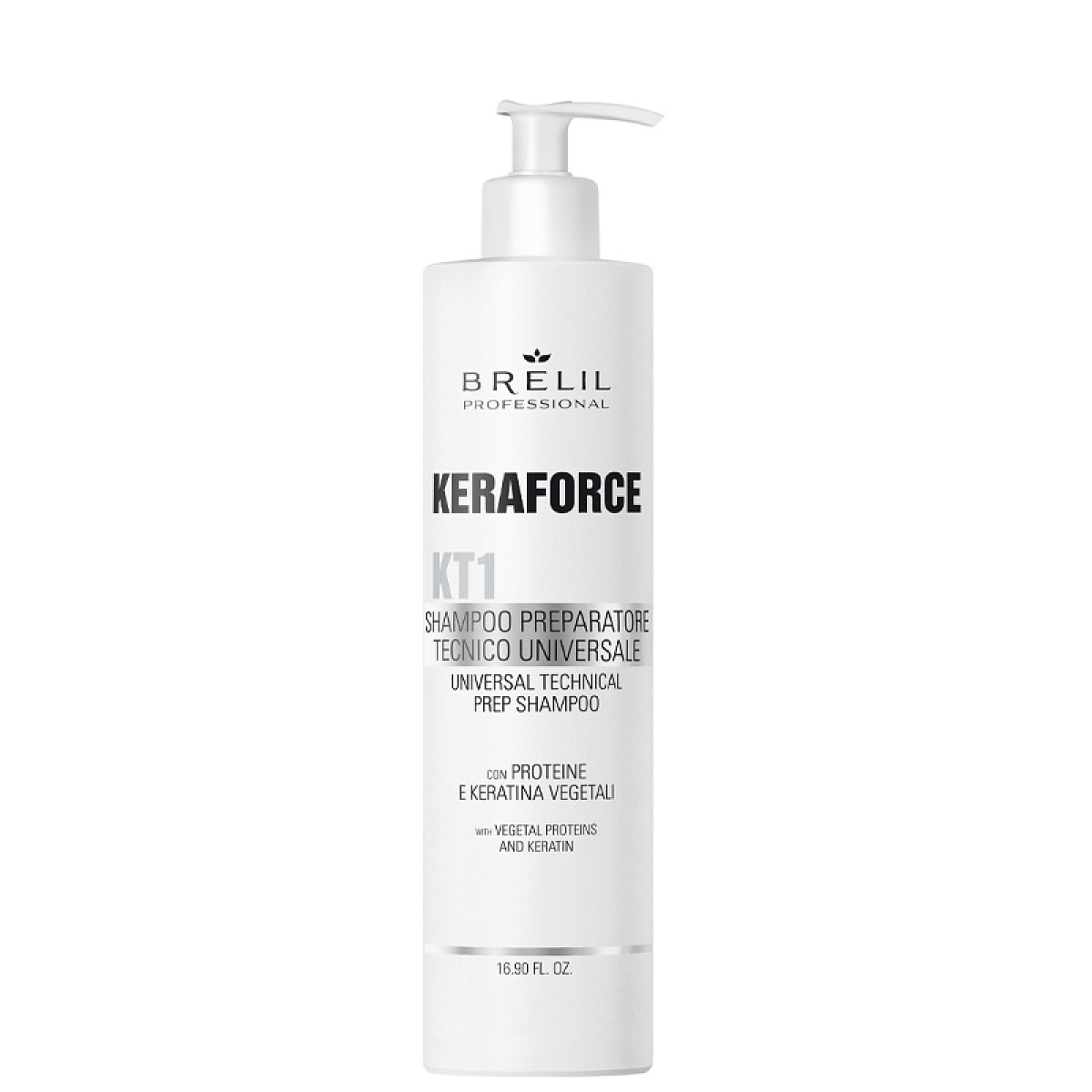 Почистващ подготвителен шампоан Brelil Keraforce Preparatore KT1 Shampoo 500ml Почистващ подготвителен шампоан Brelil Keraforce Preparatore KT1 Shampoo 500ml