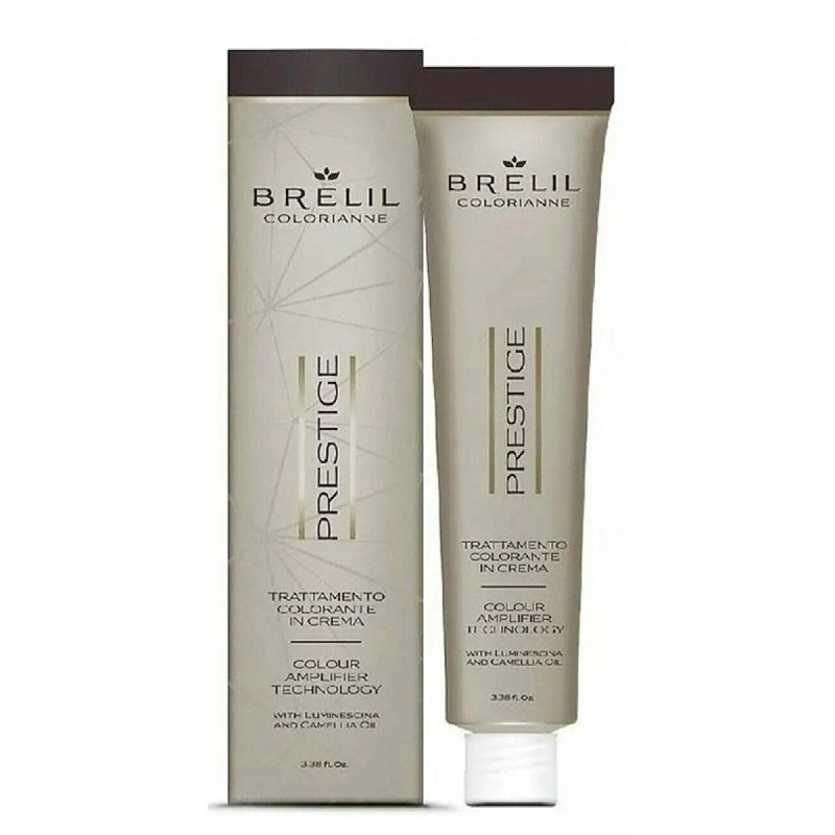 Професионална крем боя за коса с масло от камелия Brelil Professional Prestige 100ml