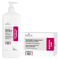 Комплект шампоан и ампули против косопад Brelil Scalp Care Anti-Hair Loss 1000/10x6ml Комплект шампоан и ампули против косопад Brelil Scalp Care Anti-Hair Loss 1000/10x6ml