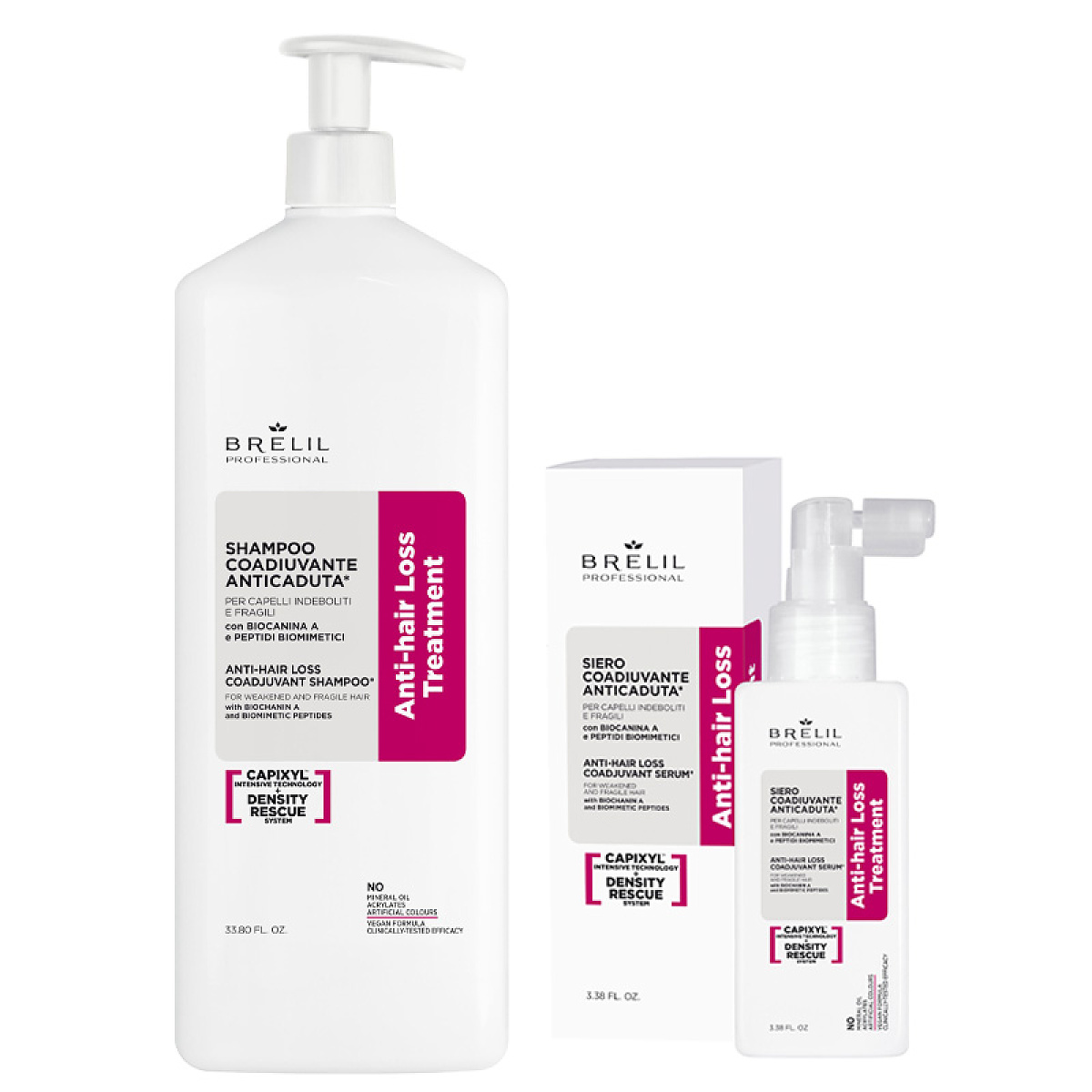Комплект шампоан и серум против косопад Brelil Scalp Care Anti-Hair Loss 1000/100ml Комплект шампоан и серум против косопад Brelil Scalp Care Anti-Hair Loss 1000/100ml