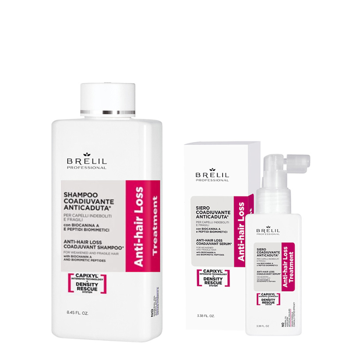 Комплект шампоан и серум против косопад Brelil Scalp Care Anti-Hair Loss 250/100ml Комплект шампоан и серум против косопад Brelil Scalp Care Anti-Hair Loss 250/100ml