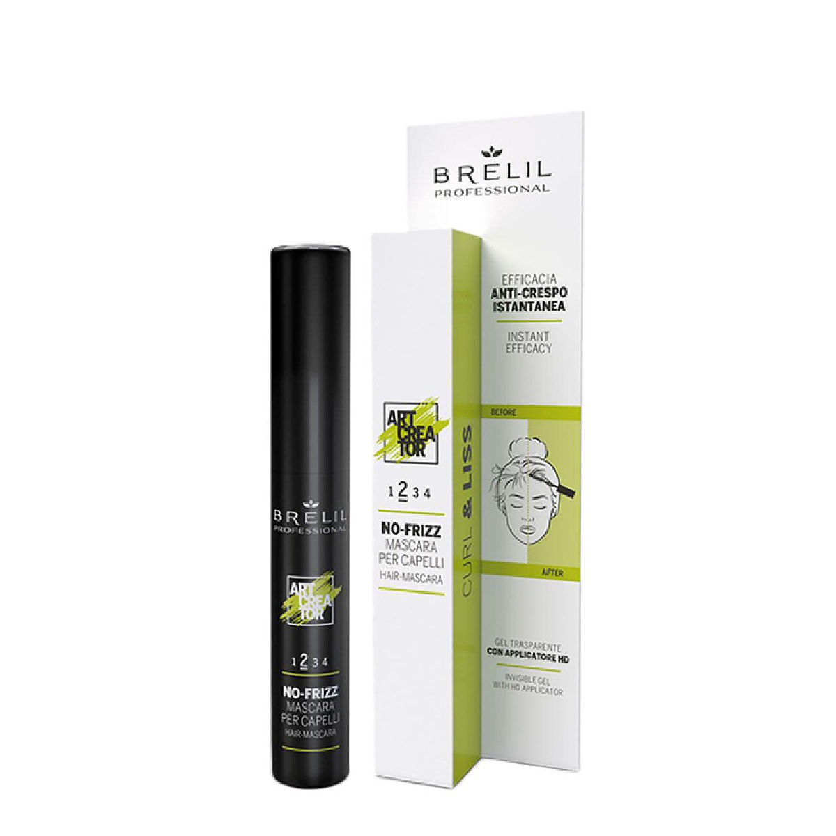 Спирала за приглаждане на косата Brilil Styling No-Frizz Hair Mascara 9ml Спирала за приглаждане на косата Brilil Styling No-Frizz Hair Mascara 9ml