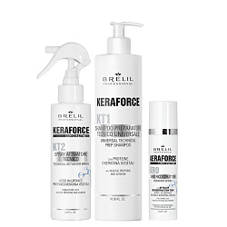 Терапия за дълбоко възстановяване Brelil Keraforce 500/150/75ml Терапия за дълбоко възстановяване Brelil Keraforce 500/150/75ml