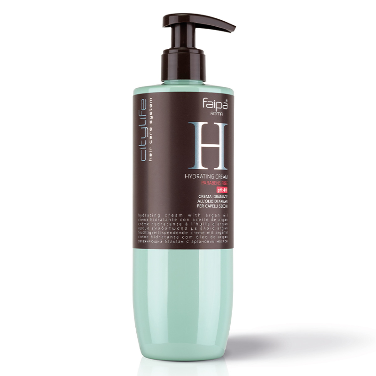 Хидратиращ крем-балсам с арган за суха и третирана коса Faipa Citylife Hydrating Cream 400ml