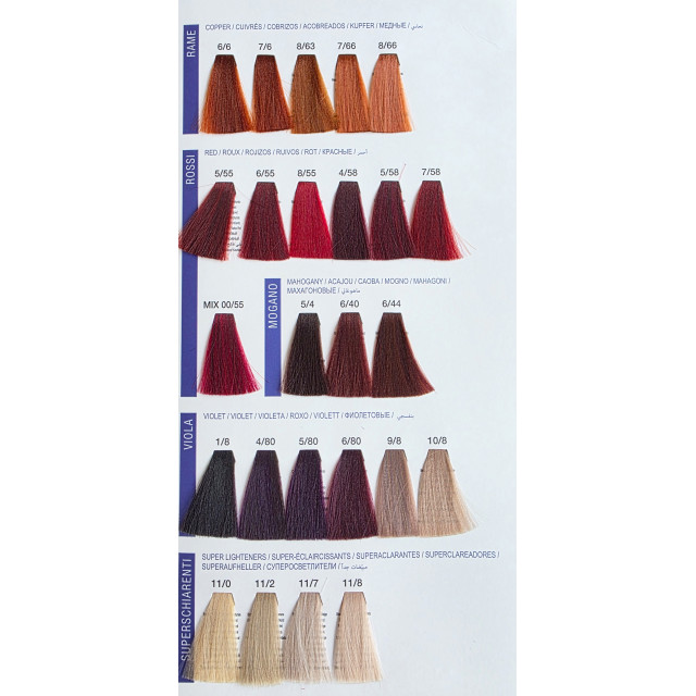 Професионална боя за коса с ниско съдържание на амоняк DCM Crema Colorante 100ml Професионална боя за коса с ниско съдържание на амоняк DCM Crema Colorante 100ml