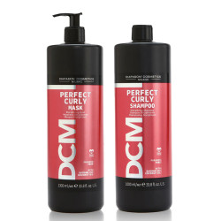 Подхранващ комплект шампоан и маска за къдрава коса DCM Curly Treatment 2x1000ml Подхранващ комплект шампоан и маска за къдрава коса DCM Curly Treatment 2x1000ml