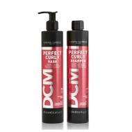Подхранващ комплект шампоан и маска за къдрава коса DCM Curly Treatment 2x300ml Подхранващ комплект шампоан и маска за къдрава коса DCM Curly Treatment 2x300ml