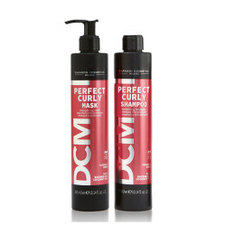 Подхранващ комплект шампоан и маска за къдрава коса DCM Curly Treatment 300/500ml Подхранващ комплект шампоан и маска за къдрава коса DCM Curly Treatment 300/500ml