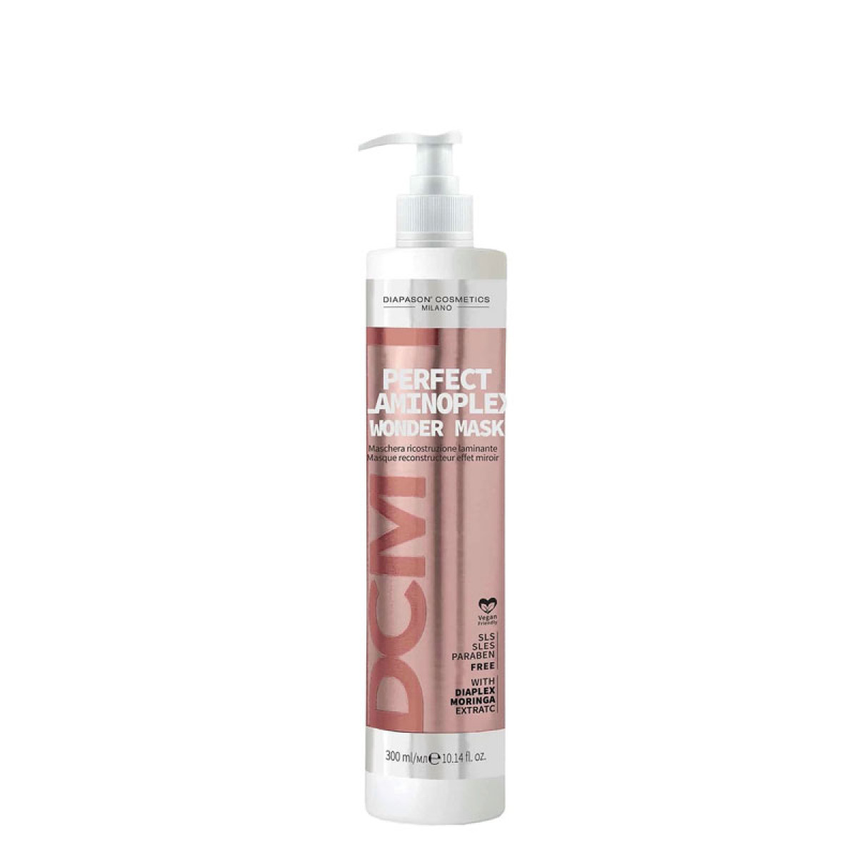 Ламинираща възстановяваща маска DCM Perfect Laminoplex Mask 300ml Ламинираща възстановяваща маска DCM Perfect Laminoplex Mask 300ml