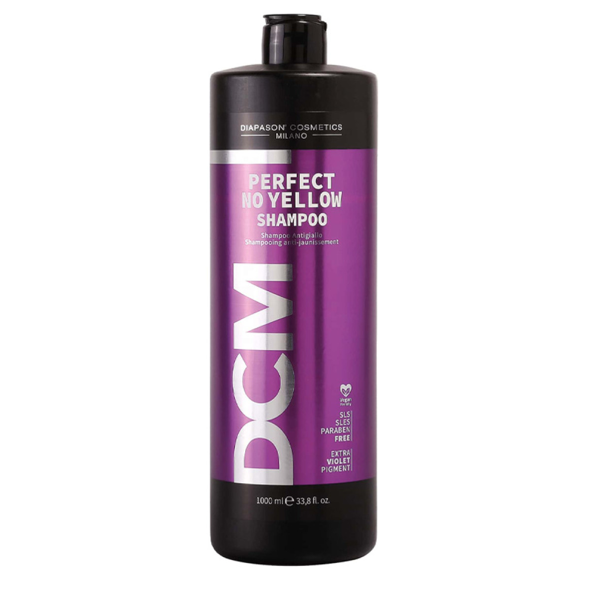 Матиращ шампоан с анти-жълт ефект DCM Perfect No Yellow Shampoo 1000ml