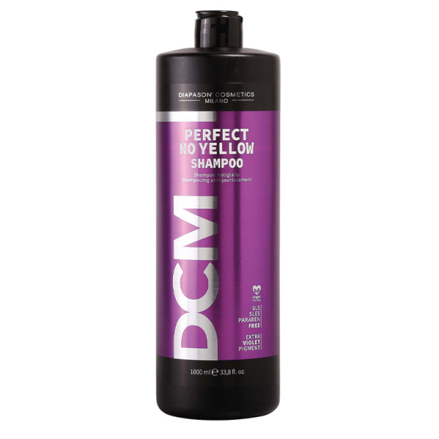 Матиращ шампоан с анти-жълт ефект DCM Perfect No Yellow Shampoo 1000ml