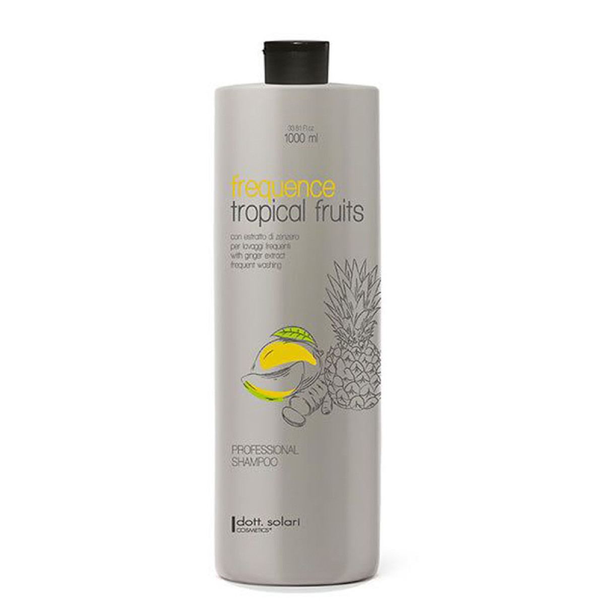 Хидратиращ шампоан с тропически плодове Dott. Solari Cosmetics Frequence Tropical Fruits Shampoo 1000ml Хидратиращ шампоан с тропически плодове Dott. Solari Cosmetics Frequence Tropical Fruits Shampoo 1000ml