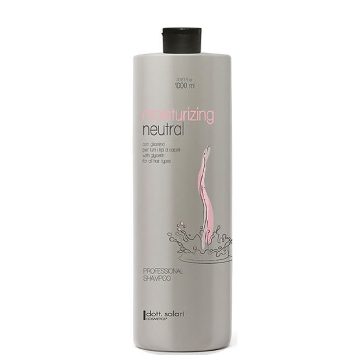 Хидратиращ шампоан с глицерин Dott. Solari Cosmetics Moisturizing Neutral Shampoo 1000ml Хидратиращ шампоан с глицерин Dott. Solari Cosmetics Moisturizing Neutral Shampoo 1000ml