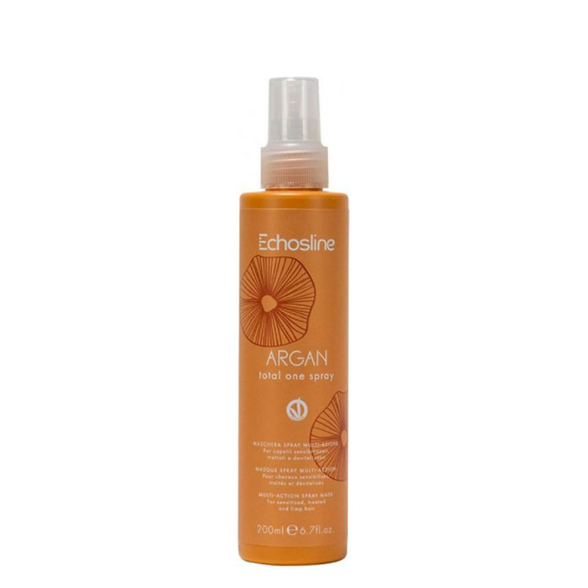 Подхранваща спрей-маска с 15 действия ECHOSLINE Argan Total One 15 Actions 200ml