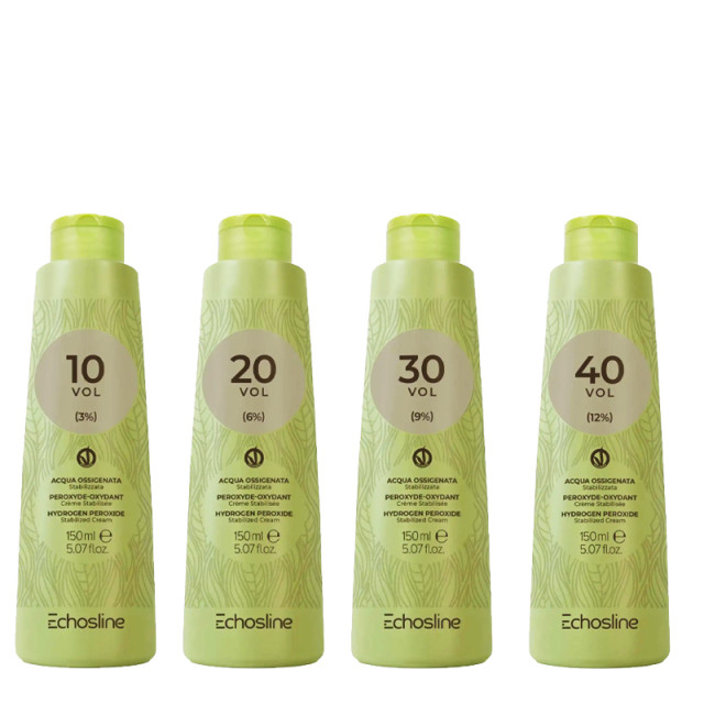Оксидант Echosline Hydrogen Peroxide 10, 20, 30, 40vol. 150ml Оксидант Echosline Hydrogen Peroxide 10, 20, 30, 40vol. 150ml
