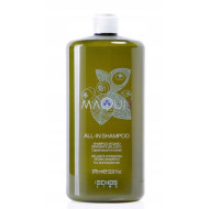 Хидратиращ веган шампоан за суха и третирана коса ECHOSLINE MAQUI 3 All-In Shampoo Delicate Hydrating Vegan 975ml