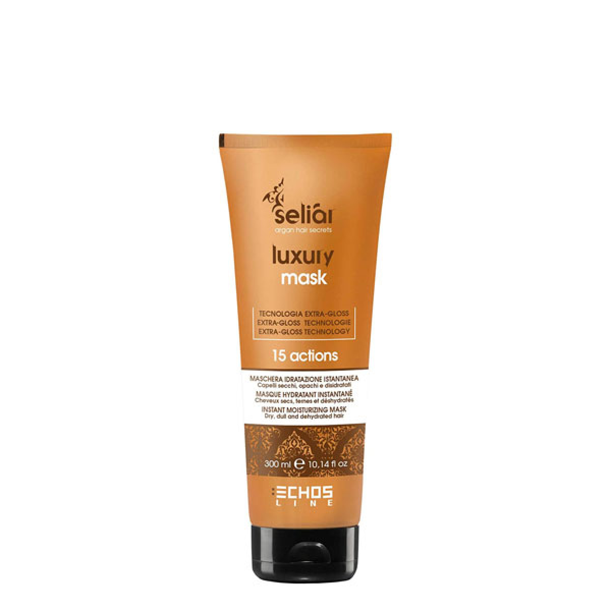Луксозна интензивно хидратираща маска с моментален ефект ECHOSLINE Seliar Luxury Mask 300ml