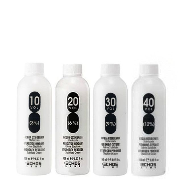 Оксидант Echosline Hydrogen Peroxide 10, 20, 30, 40vol. 150ml